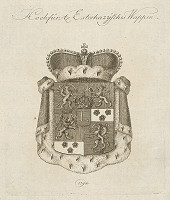 Stredoeurópsky grafik z 18. storočia – Erb 