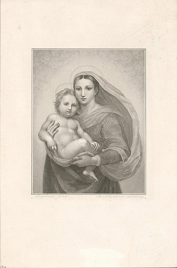 Josef Axmann, Raffael – Sixtínska Madona 