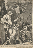 Stredoeurópsky grafik zo 17. storočia, Pierre Mariette – Svätá rodina 
