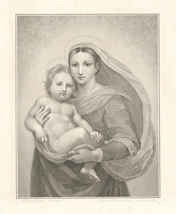 Raffael, Josef Axmann – Sixtínska Madona 