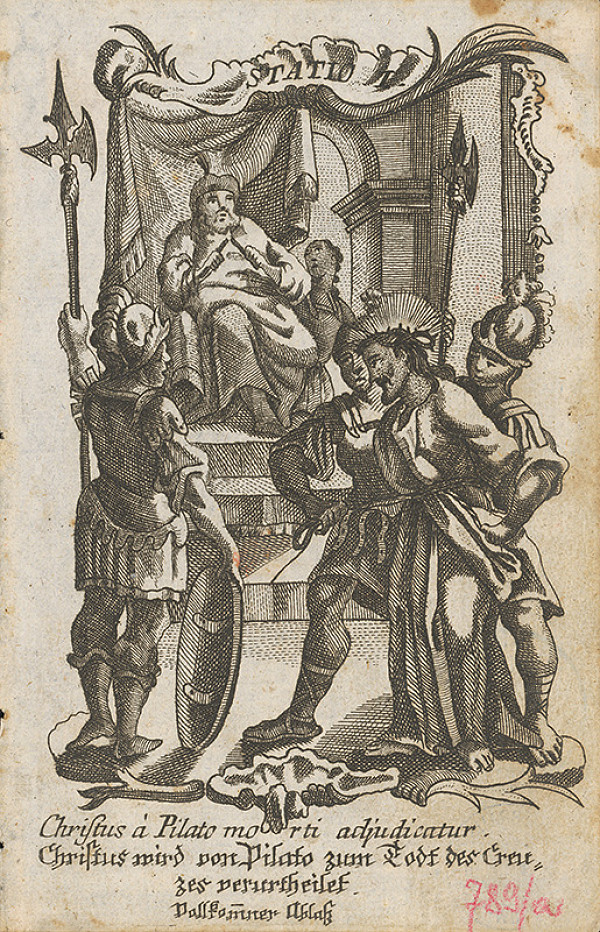 Franz Ignaz Oefele – Via Crucis Statio I. 