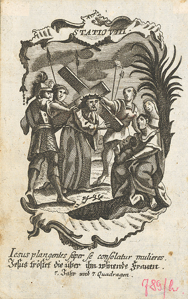 Franz Ignaz Oefele – Via Crucis Statio VIII. 