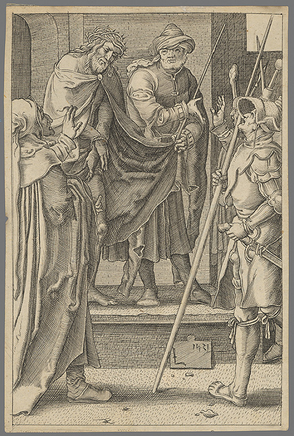 Lucas van Leyden – Korunovanie Krista 