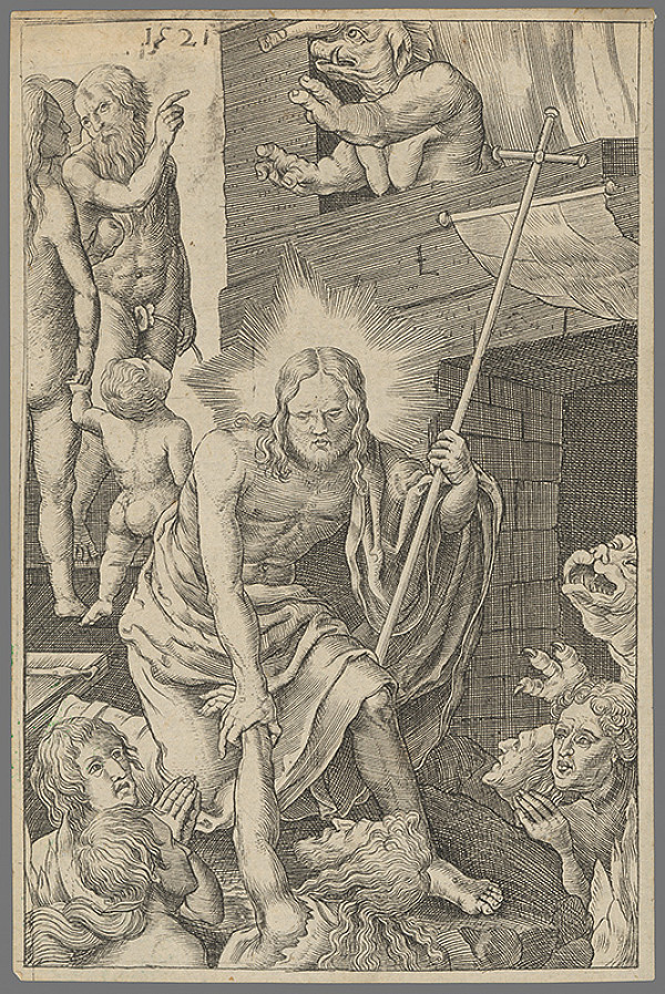 Lucas van Leyden – Kristus v predpeklí 