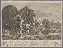 Hendrick Goudt, Adam Elsheimer – Tobiáš a anjel 