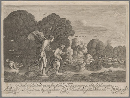 Hendrick Goudt, Adam Elsheimer – Tobiáš a anjel 