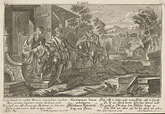 Philipp Andreas Degmair, Johann Wolfgang Baumgartner – Abrahám sa lúči so Sárou 