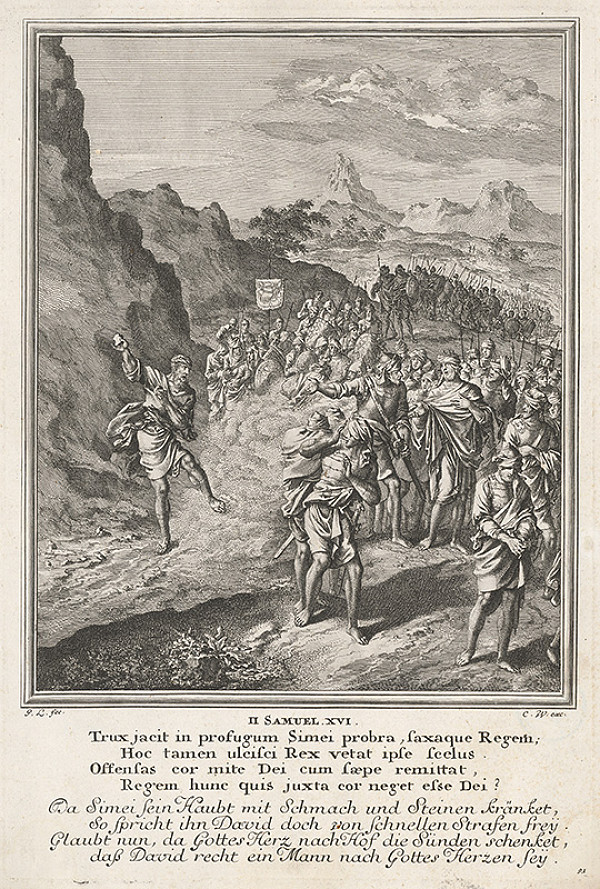 Jan Luyken – List z knihy Samuela I. 