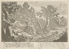 Johann David Nessenthaler, Johann Elias Ridinger – Tobiáš 