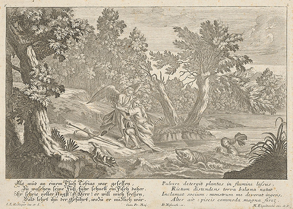 Johann David Nessenthaler, Johann Elias Ridinger – Tobiáš 