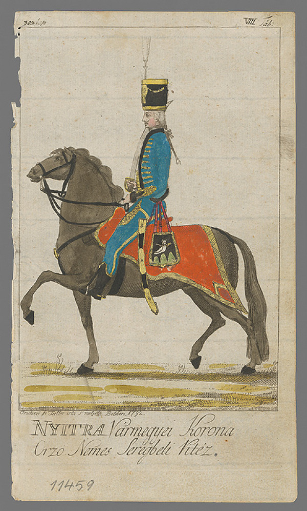 Sámuel Czetter – Delegát za Nitru na korunovácii Leopolda II. v Bratislave 