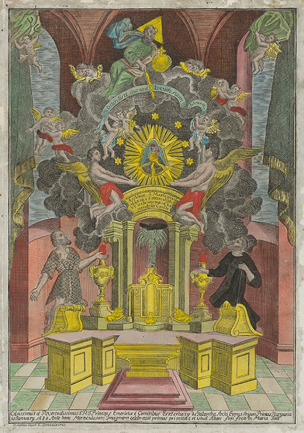 Jozef Jäger – Oltár kostola v Marianke 