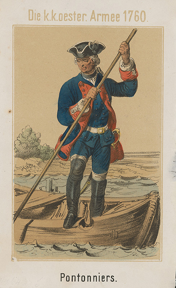 Johann Schönberg – Vojak na pontóne 