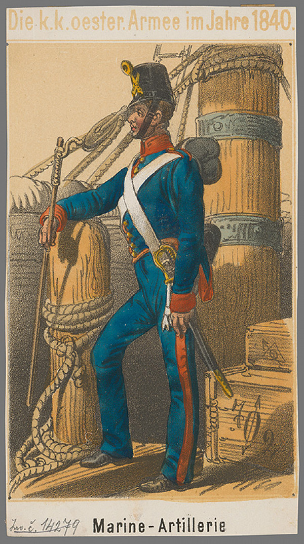 Johann Schönberg, Franz Gerasch – Námorné delostrelectvo 