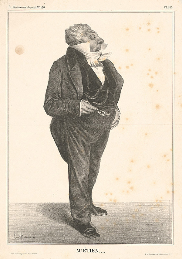 Honoré Daumier – Pán Etien 