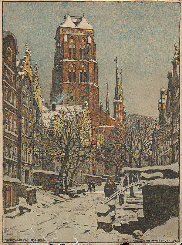 Arthur Bendrat – Kostol Márie v Gdansku 