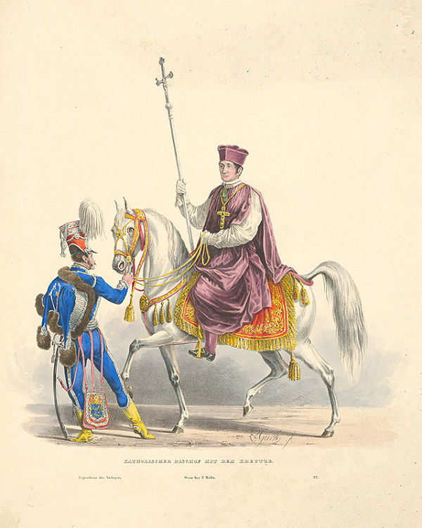 Eduard Gurk – Juraj Haulík de Varalya, jazdecký portrét 