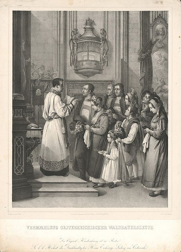 Eduard Klieber – Žehnanie novomanželom