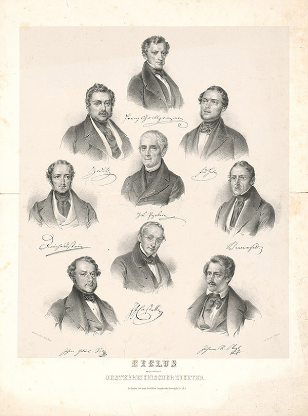 Matthäus Kern – Portréty rakúskych básnikov 