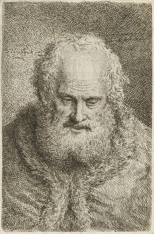 Bartholomäus Ignaz Weiss – Starý muž 
