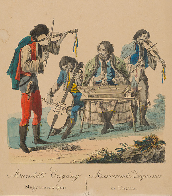 József Bikkessy Heinbucher – Cigáni 