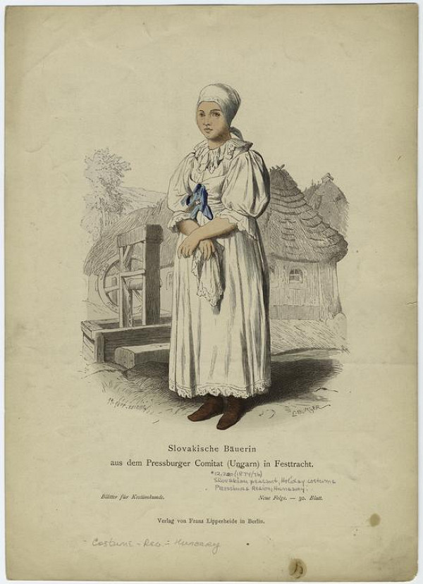 A.-Zeising Kopp, Ludwig Burger – Slovenská sedliačka