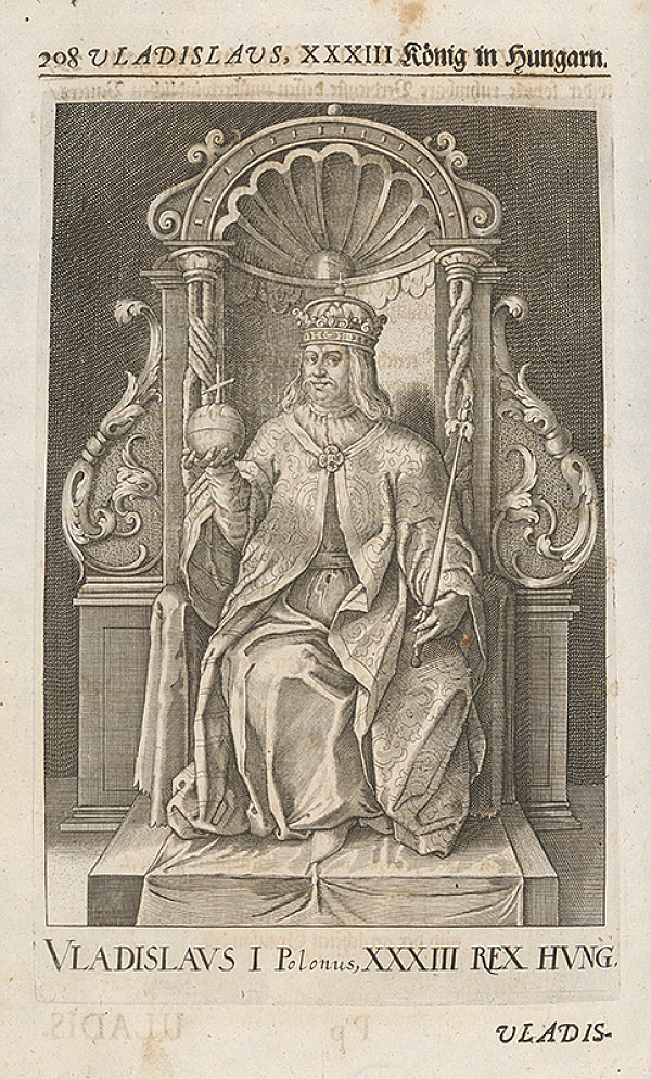 Stredoeurópsky grafik zo 17. storočia – Vladislav III. (I.) Jagelovský 