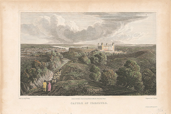 John Allen, Robert Batty – Pohľad na Bratislavu zo severu 