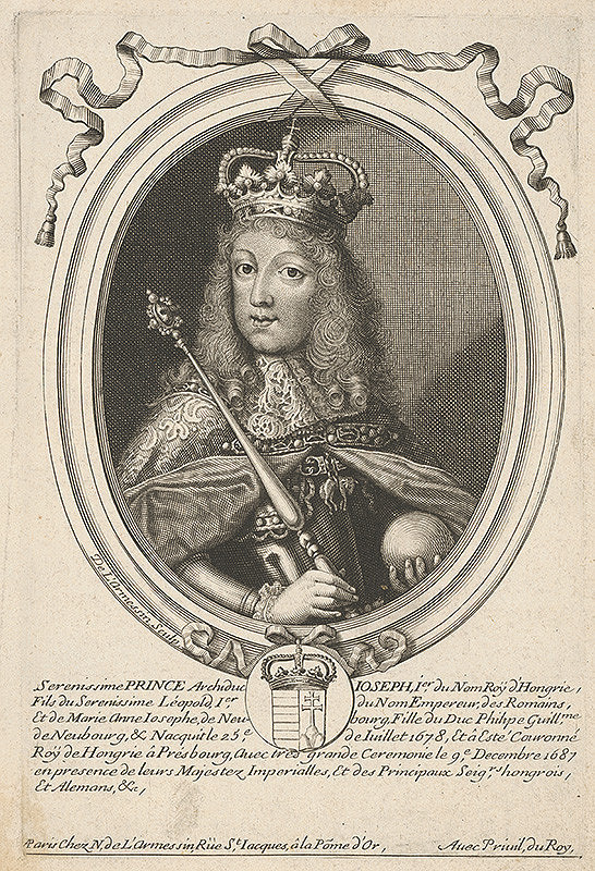 Nicolas L'Armessin II. – Portrét Jozefa I. 
