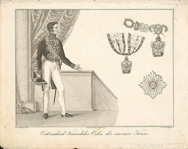 Lorenz Neumayer, Carl Mayer – Rád železnej koruny 