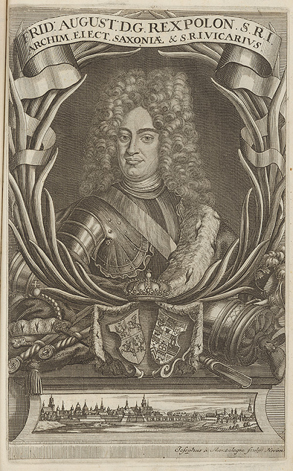 Joseph de Montalegre – Portrét saského kurfirsta Friedricha Augusta  I.  