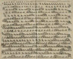 Nemecký grafik z 1. polovice 18. storočia, Fchr. P. – Usporiadanie sprievodu Karola VI. 