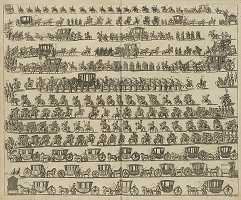 Nemecký grafik z 1. polovice 18. storočia, Fchr. P. – Usporiadanie sprievodu Karola VI. (2. časť) 