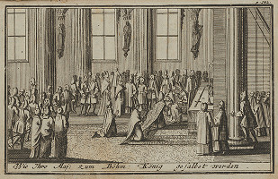 Nemecký grafik z 1. polovice 18. storočia – Korunovačný výjav II. 