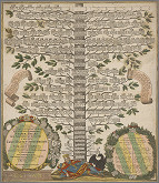 Matthäus Seutter – Rodostrom dynastie Habsburgovcov 