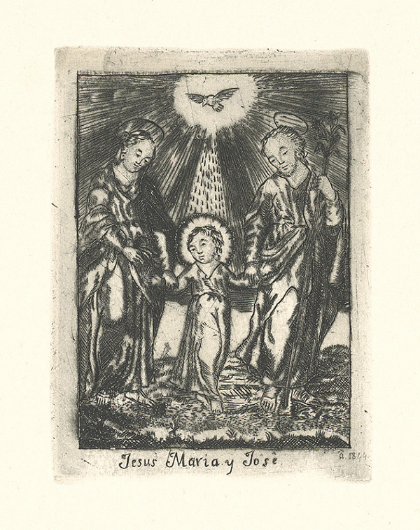 Neznámy autor – Svätá rodina 