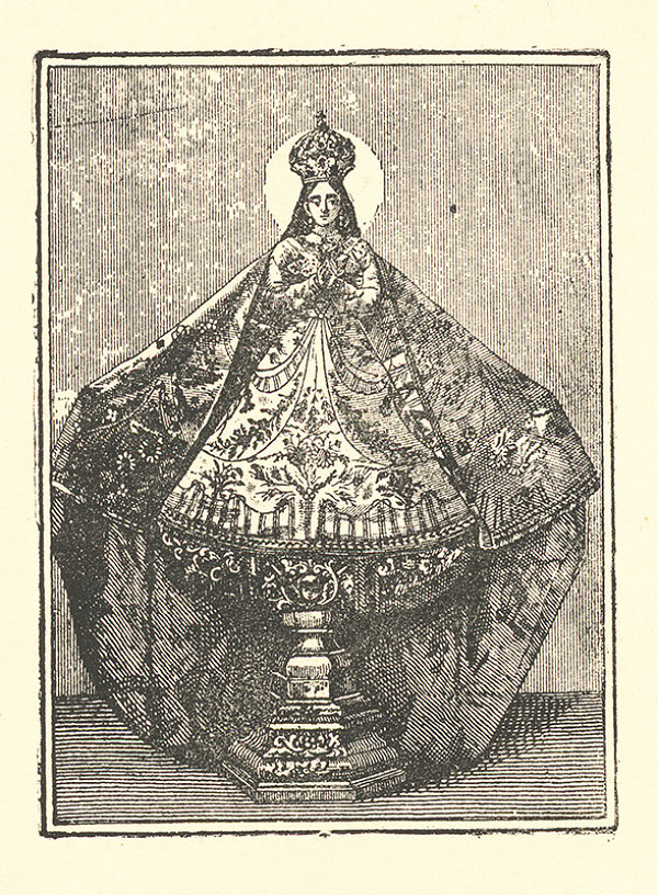 Neznámy autor – Panna Mária ako votívna soška 