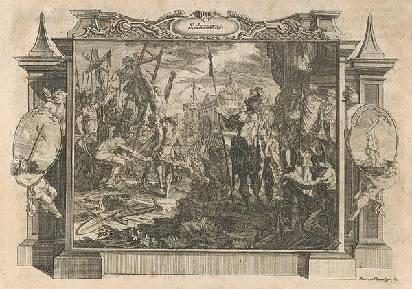 Michael Heinrich Rentz, Johann Daniel de Montalegre – Ukrižovanie svätého Ondreja (Andreja) 
