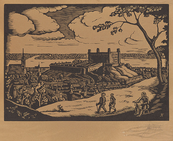 Teodor Janoška, Matthäus Merian – Pohľad na Bratislavu zo severozápadu 