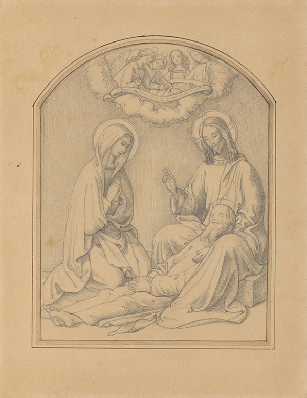 Stredoeurópsky autor z 19. storočia – Smrť svätého Jozefa 