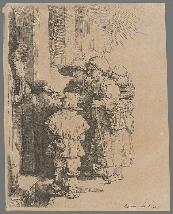 Rembrandt van Rijn – Žobráci 