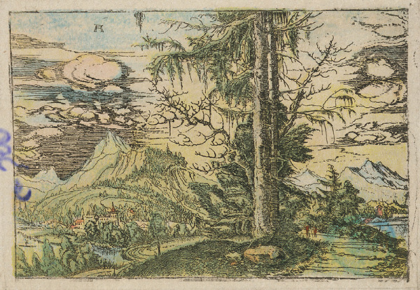 Albrecht Altdorfer – Horská krajina 