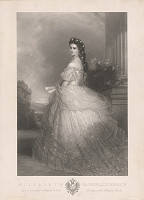 Louis Jacoby, Franz Xaver Winterhalter – Portrét cisárovnej Alžbety 