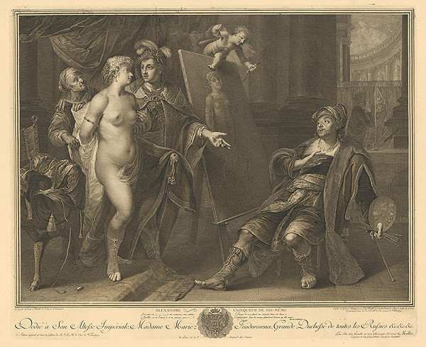 Johann Gotthard von Müller, Govaert Flinck – Alexander Veľký 