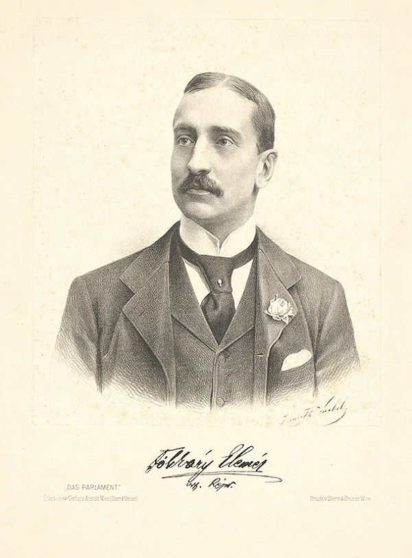 Franz Theodor Würbel – Portrét Eleméra Tökházyho 