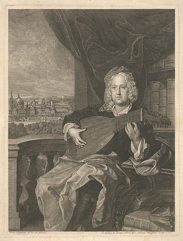 Andrej Schmuzer, Jozef Schmuzer, Ján Kupecký – Portrét grófa Johanna Adama Questenberga 