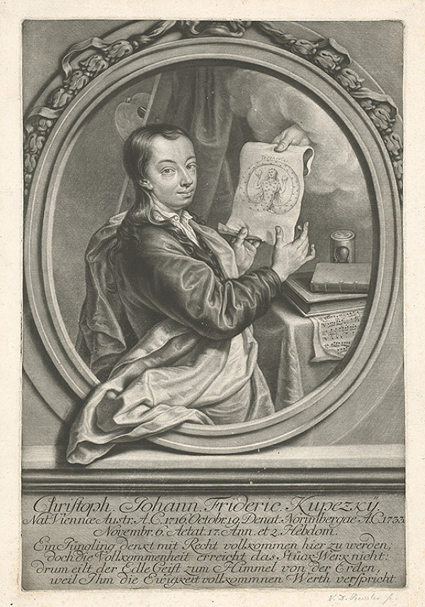Valentin Daniel Preissler, Ján Kupecký – Christoph Johann Friedrich Kupecký 
