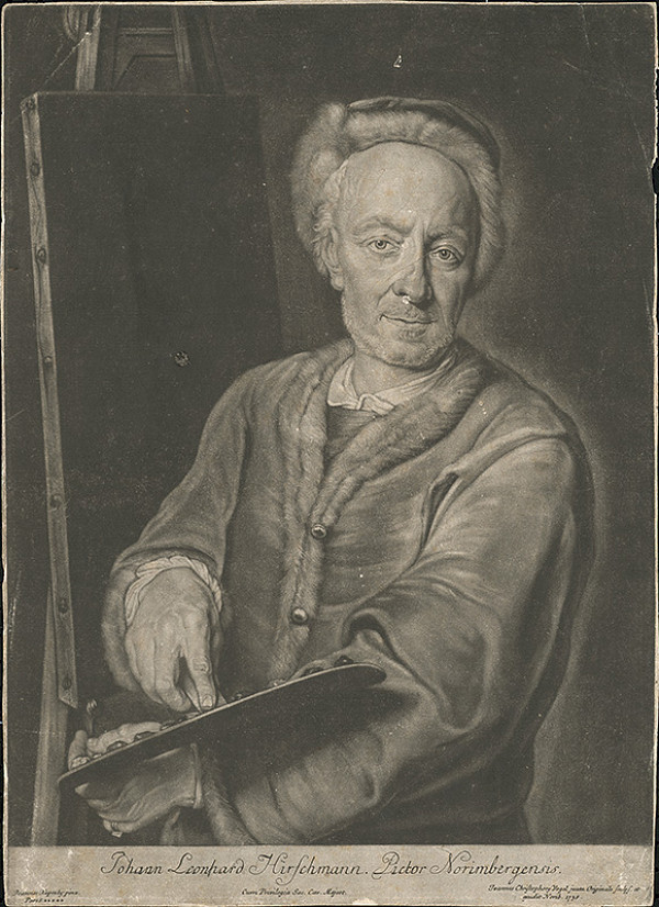 Johann Christoph Vogel, Ján Kupecký – Johann Leonard Hirschmann, norimberský maliar 