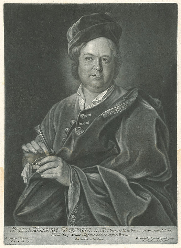 Bernhard Vogel, Ján Kupecký – Johann Melchior Dinglinger  