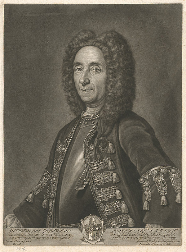 Bernhard Vogel, Ján Kupecký – Gottfried Ludwig von Seidel (1672-1734) 